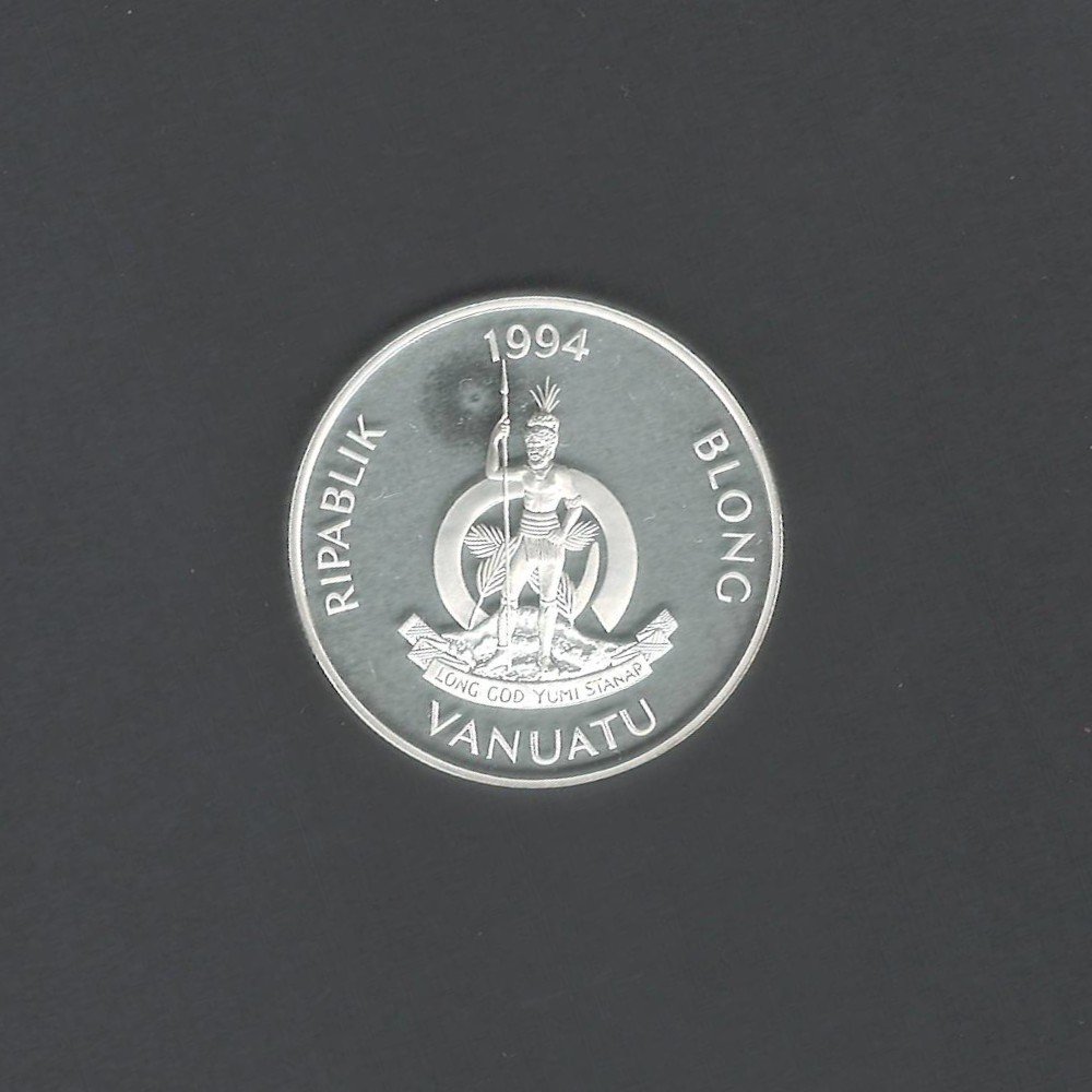 1994 50 Vatu End of the Victorian Era in 1901 Proof UNC Coin
