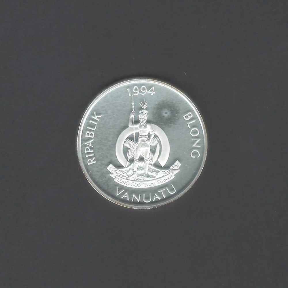 1994 Royal Australian Mint 50 Vatu 1996 Olympics Commemorative BU Proof Coin