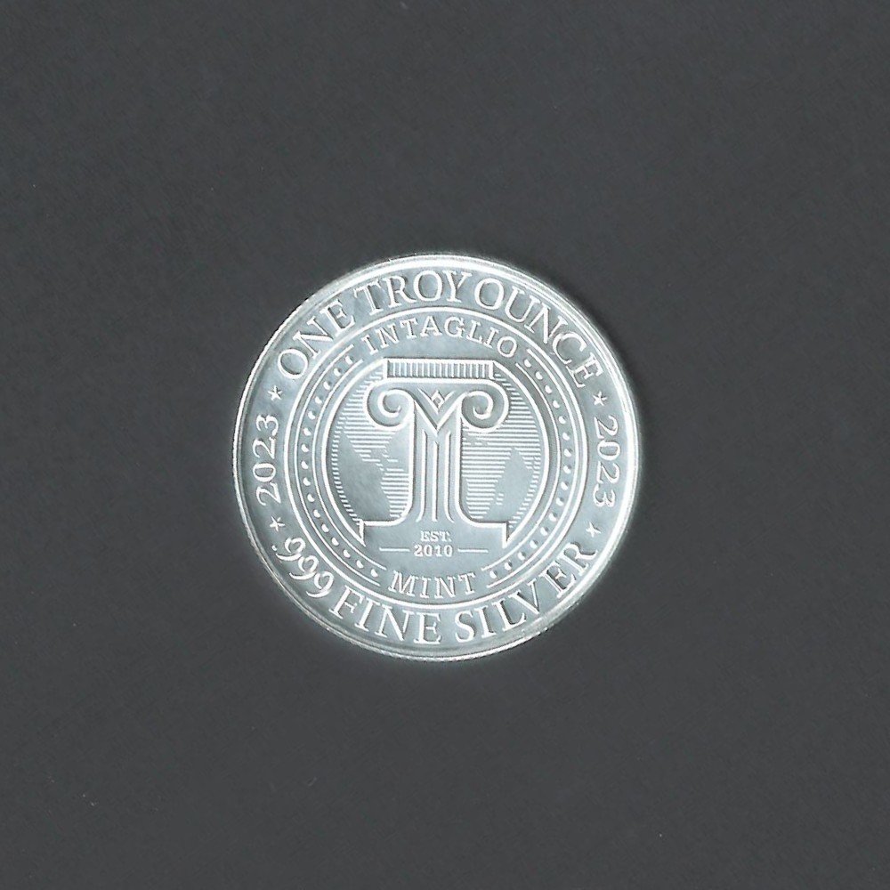 2023 UFOs Over the Pyramids Silver Proof .999 1 Troy oz Round