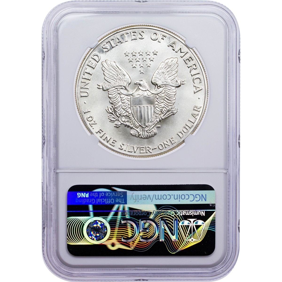 $1 Complete Set of 36 coins! 1986-2021 American Silver Eagles NGC MS69 In Certified Slabs