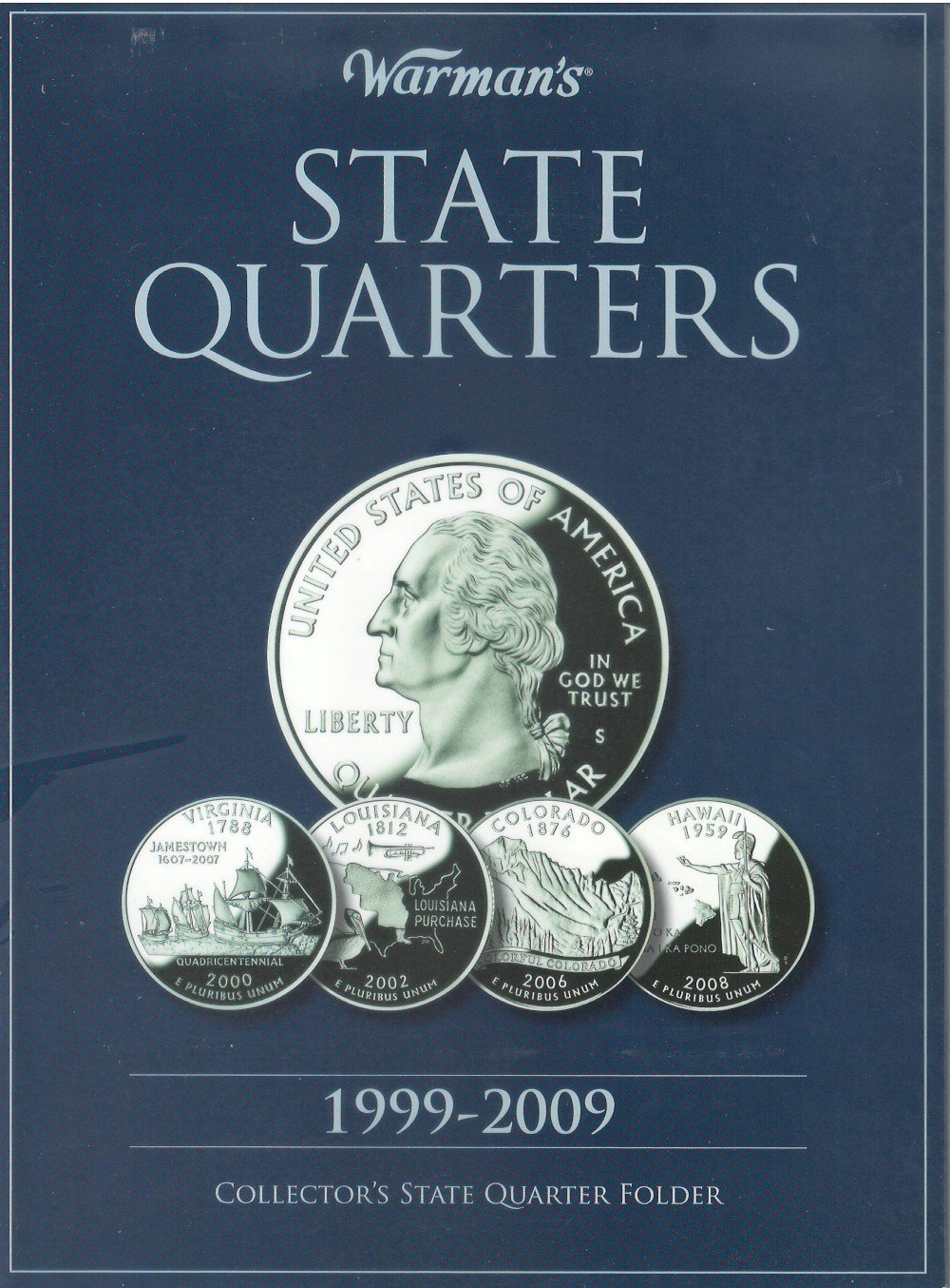 Title: State Quarters 1999-2009 Collector's Whitman - Folder to hold or display your coins!