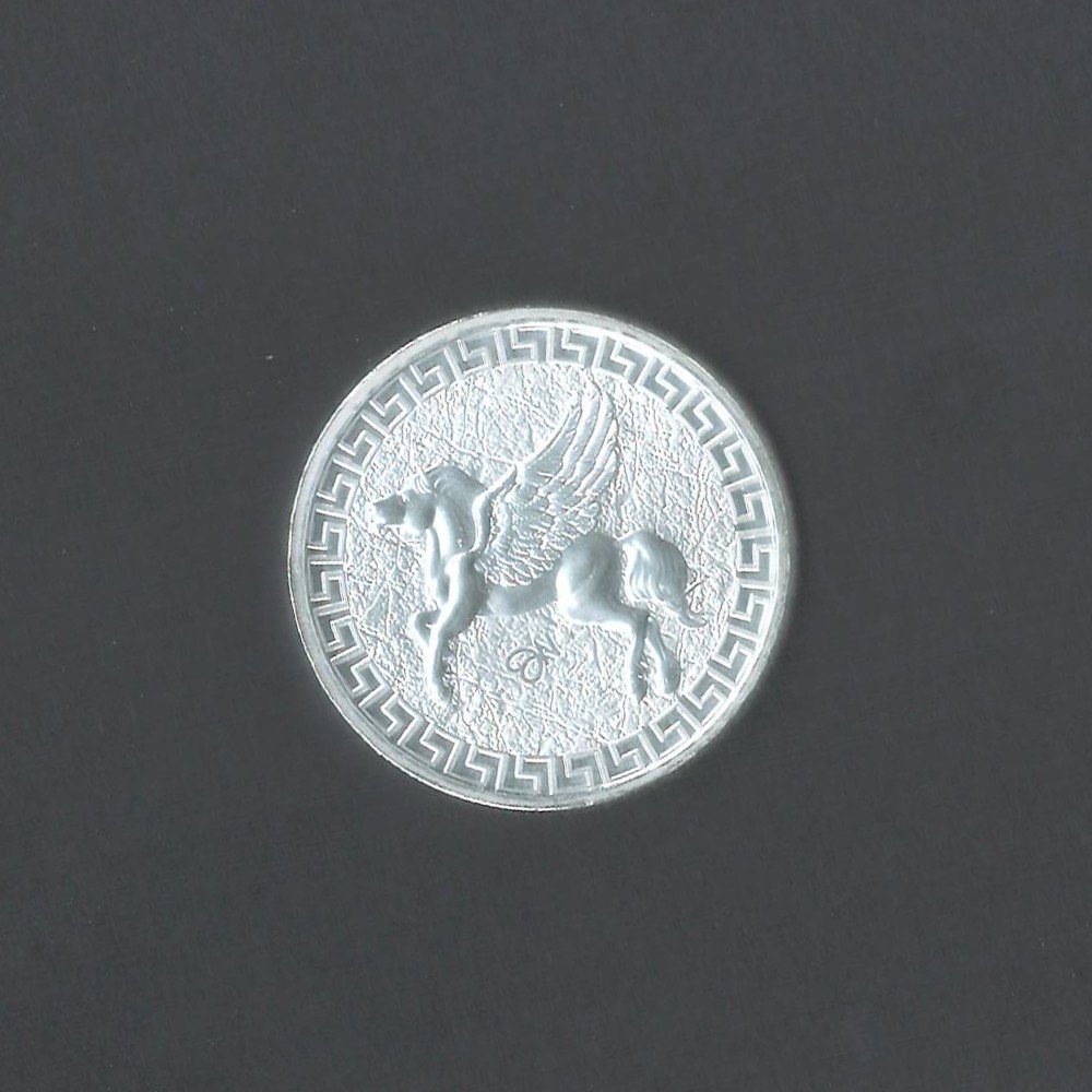 2022 £1 Pegasus Winged Horse Silver BU Proof 31.103 gm / 1 Troy oz Coin