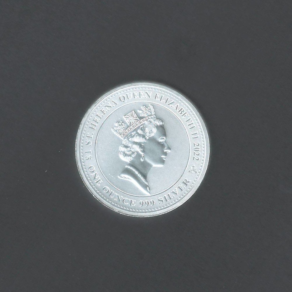 2022 £1 Pegasus Winged Horse Silver BU Proof 31.103 gm / 1 Troy oz Coin