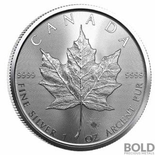 Silver Maple Leaf - Canadian Silver Coins