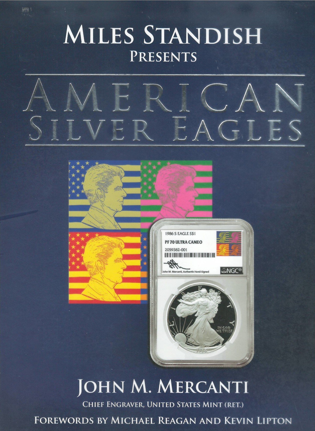 2021 Miles Standish presents American Silver Eagles John M. Mercanti Whitman Book